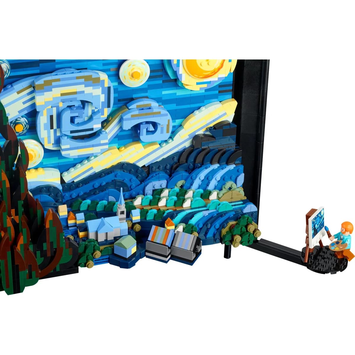 LEGO® Ideas™ 21333 Vincent van Gogh – Gwiaździsta Noc, zdjęcie 5