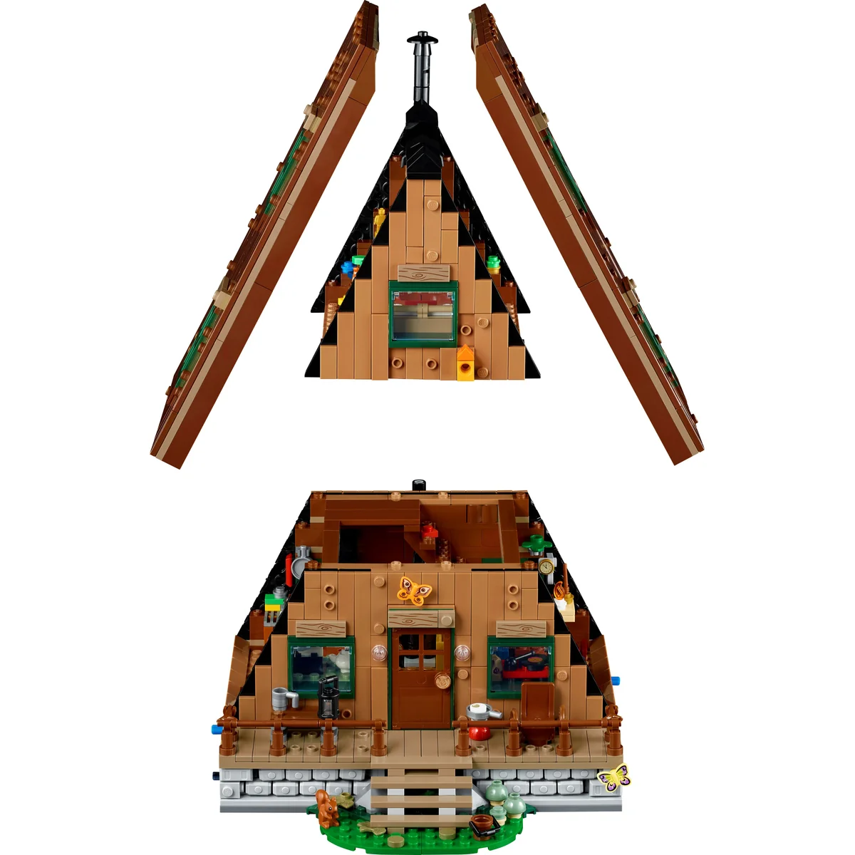 LEGO® Ideas™ 21338 Kabina w kształcie litery A, zdjęcie 4