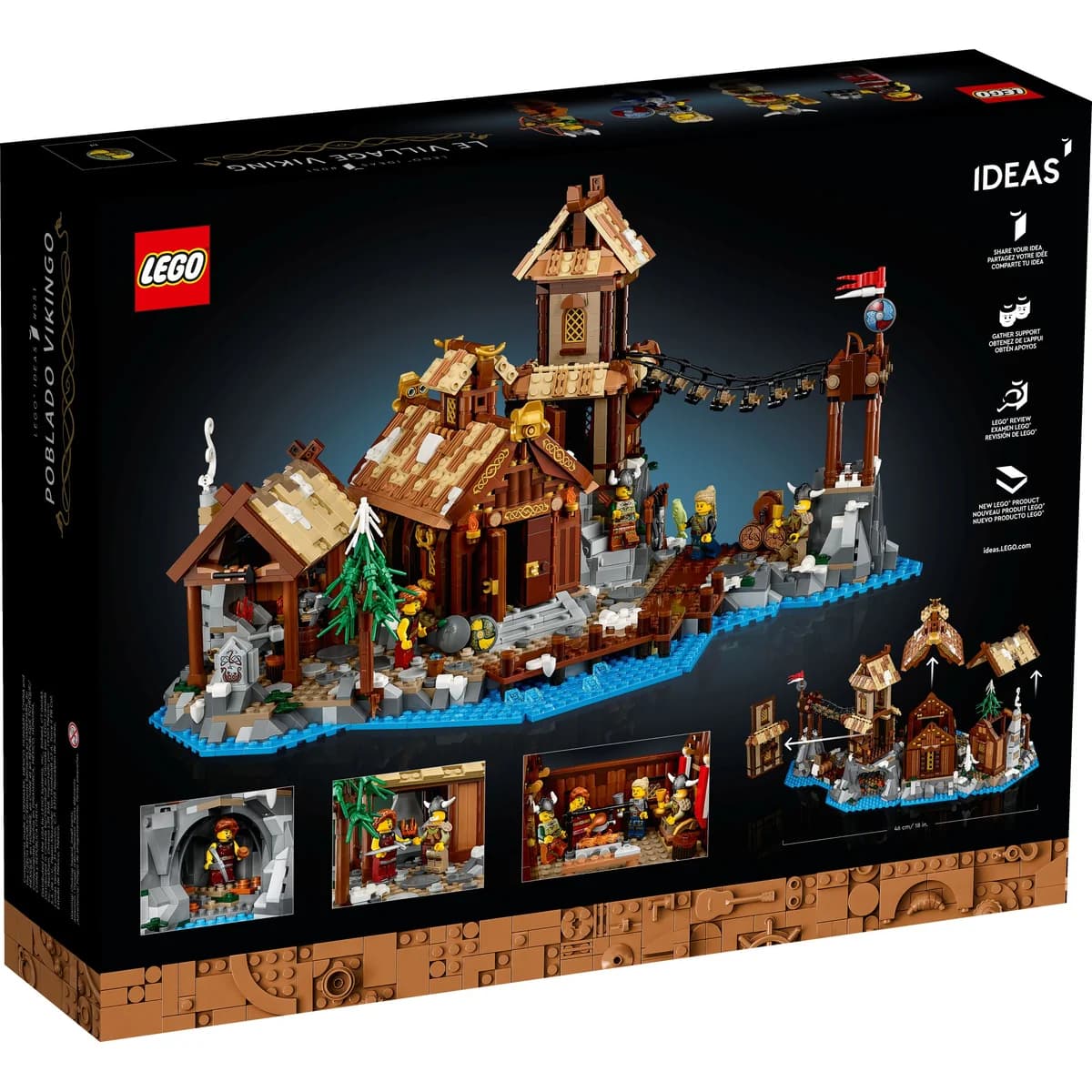 LEGO® Ideas™ 21343 Wioska Wikingów, zdjęcie 2
