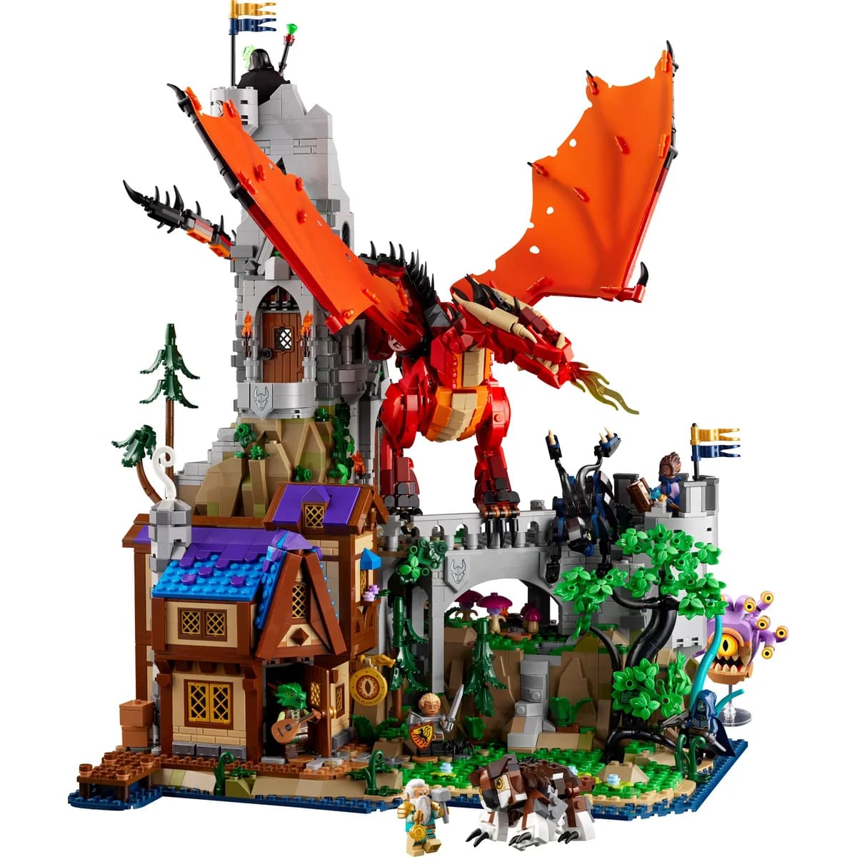 LEGO® Ideas™ 21348 Dungeons & Dragons: Opowieść Czerwonego Smoka