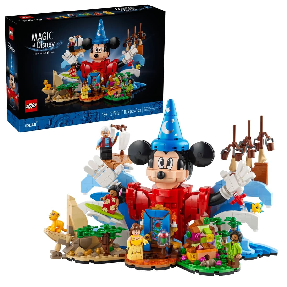 LEGO® Ideas™ 21352 Magiczny świat Disneya, zdjęcie 3