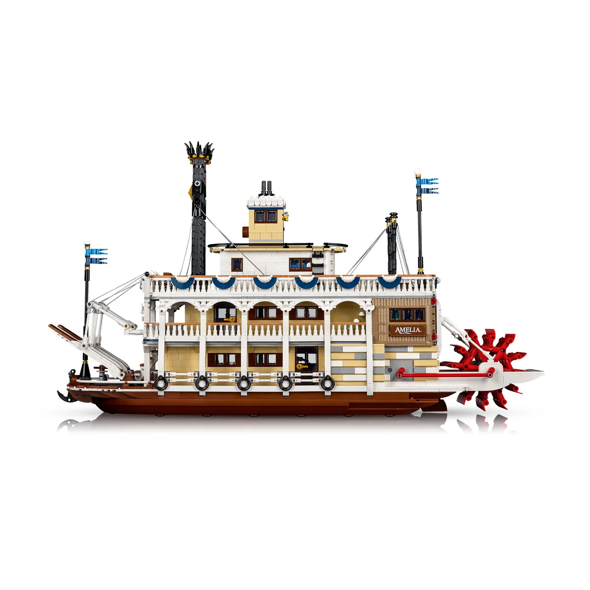 LEGO® Ideas™ 21356 Parowiec Rzeczny, zdjęcie 3