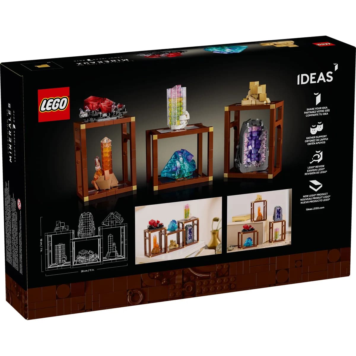 LEGO® Ideas™ 21362 Kolekcja minerałów, zdjęcie 2