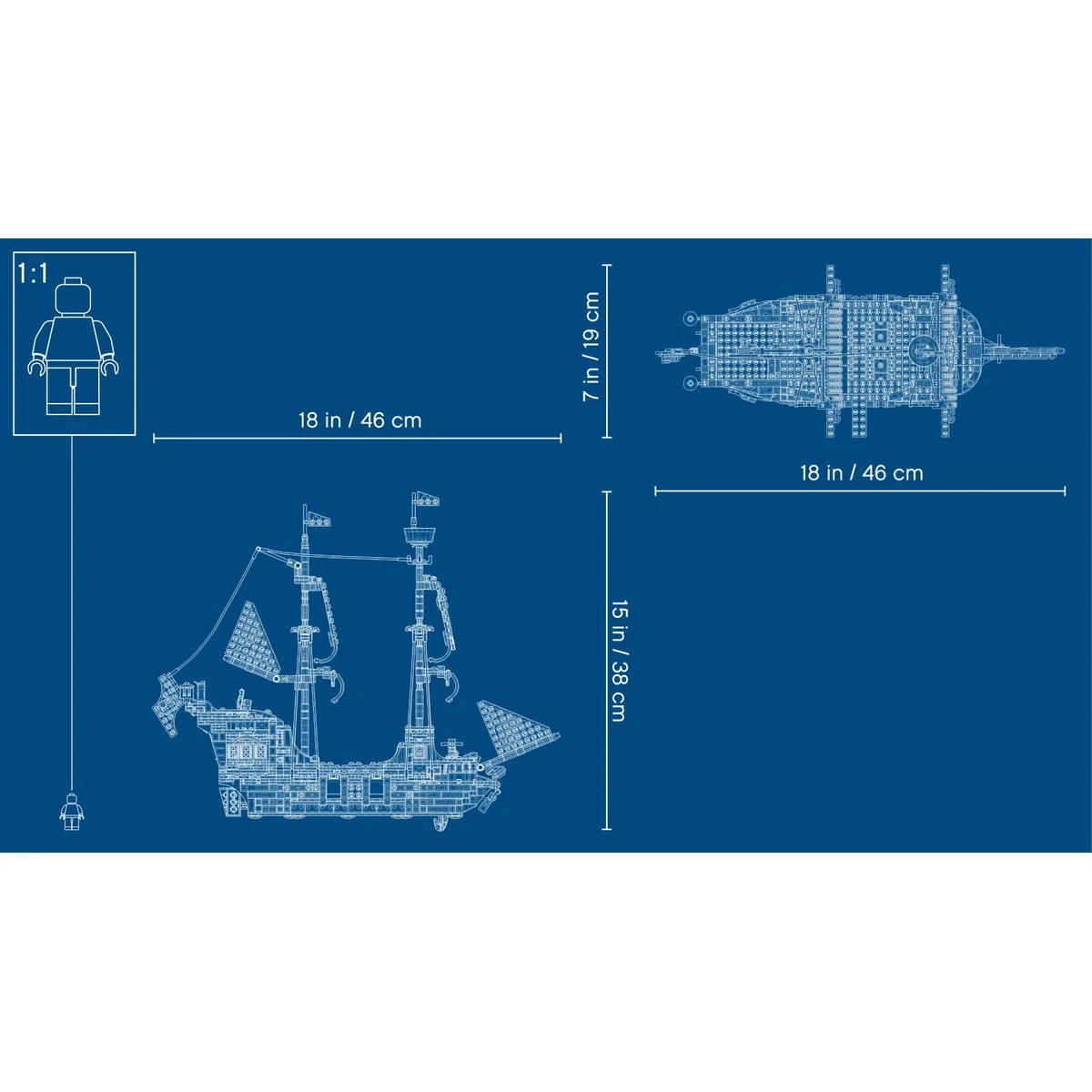 LEGO® Creator 3w1™ 31109 Statek Piracki, zdjęcie 2