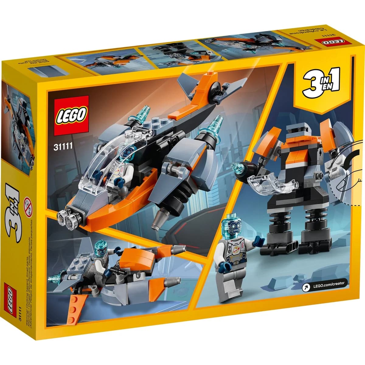 LEGO® Creator 3w1™ 31111 Cyber Dron, zdjęcie 5