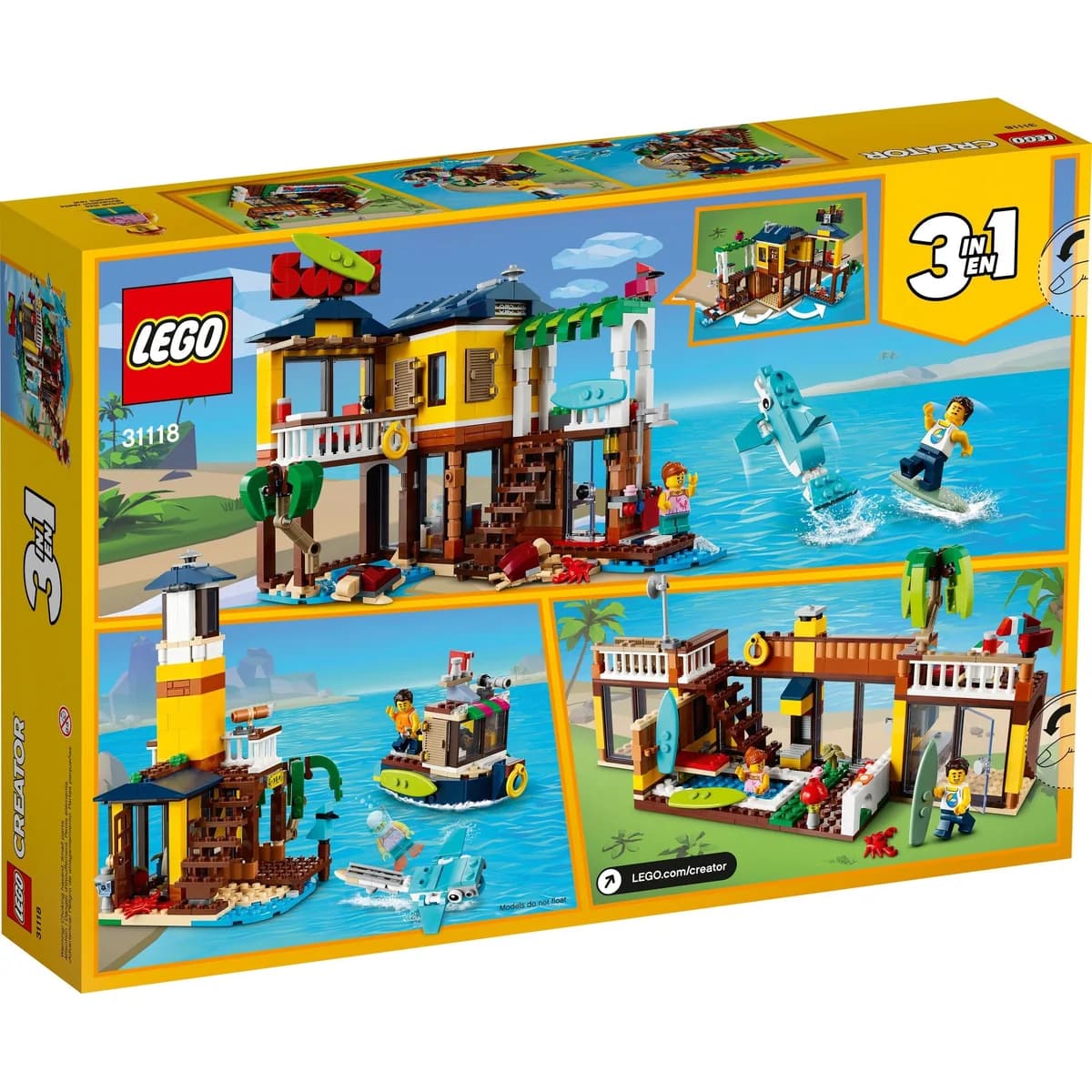 LEGO® Creator 3w1™ 31118 Domek surferów na plaży, zdjęcie 3