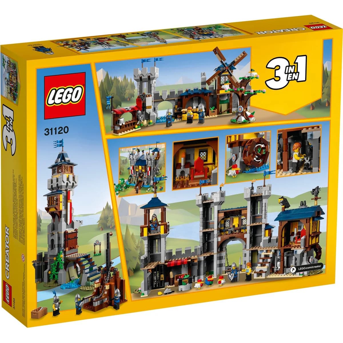 LEGO® Creator 3w1™ 31120 Średniowieczny Zamek, zdjęcie 3