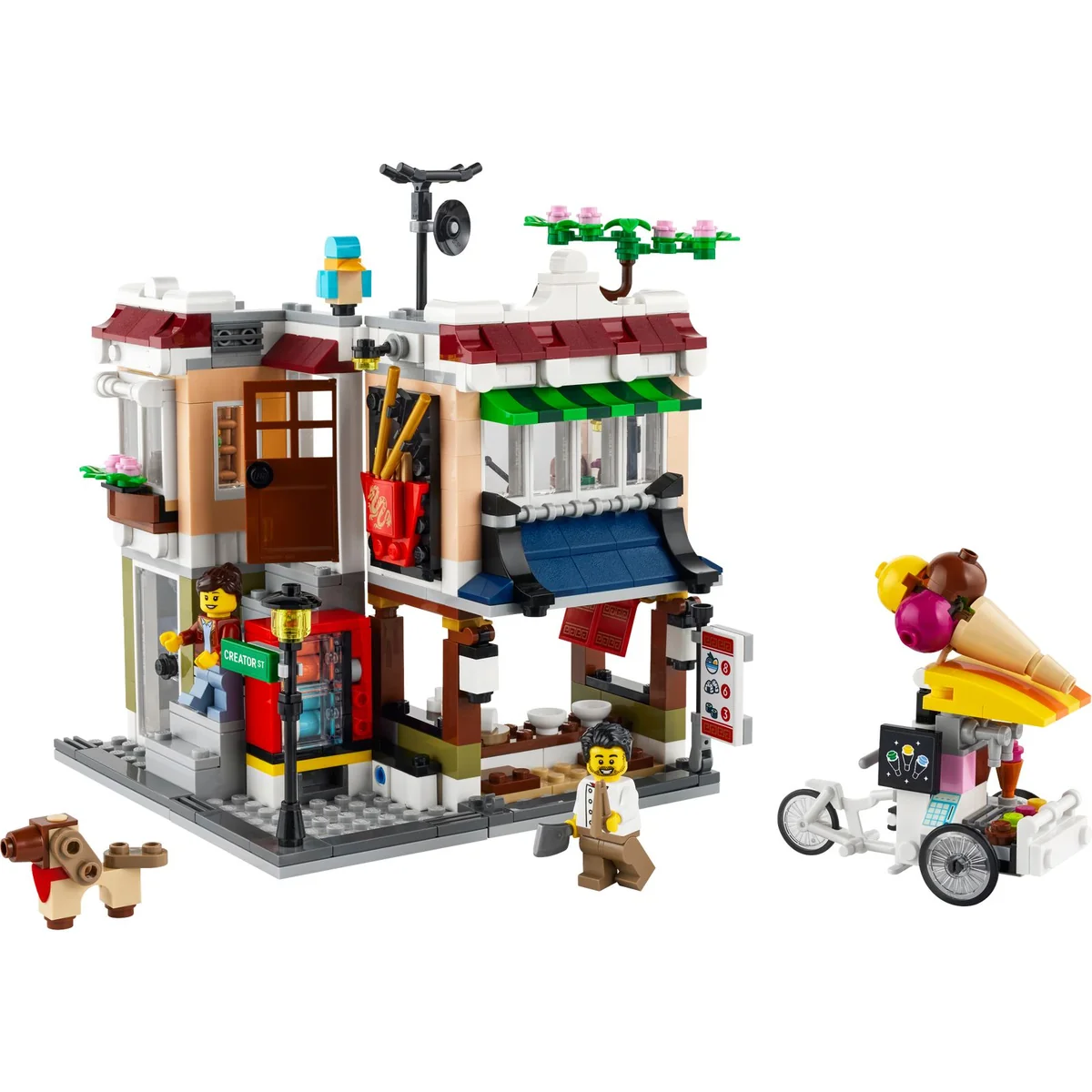 LEGO® Creator 3w1™ 31131 Sklep z kluskami w śródmieściu