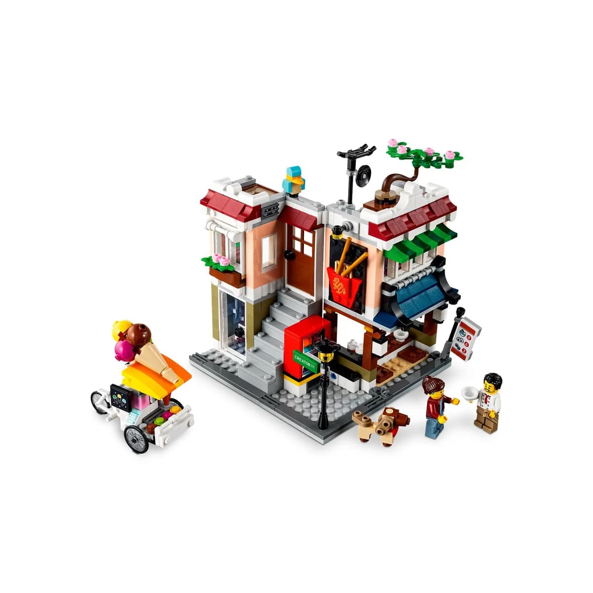 LEGO® Creator 3w1™ 31131 Sklep z kluskami w śródmieściu, zdjęcie 3