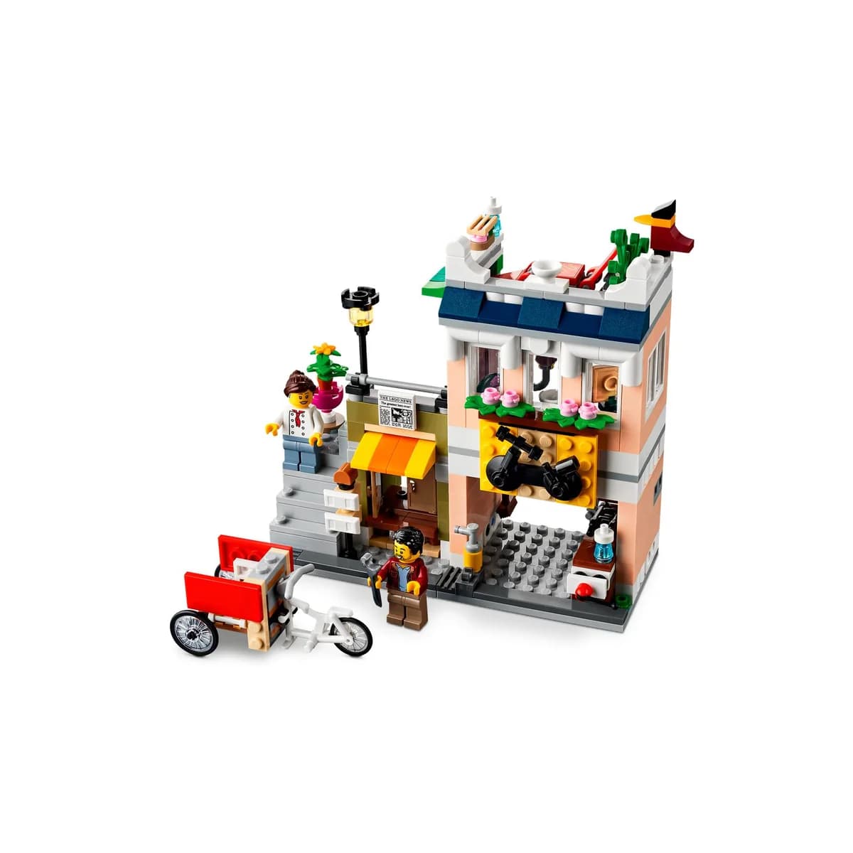 LEGO® Creator 3w1™ 31131 Sklep z kluskami w śródmieściu, zdjęcie 5