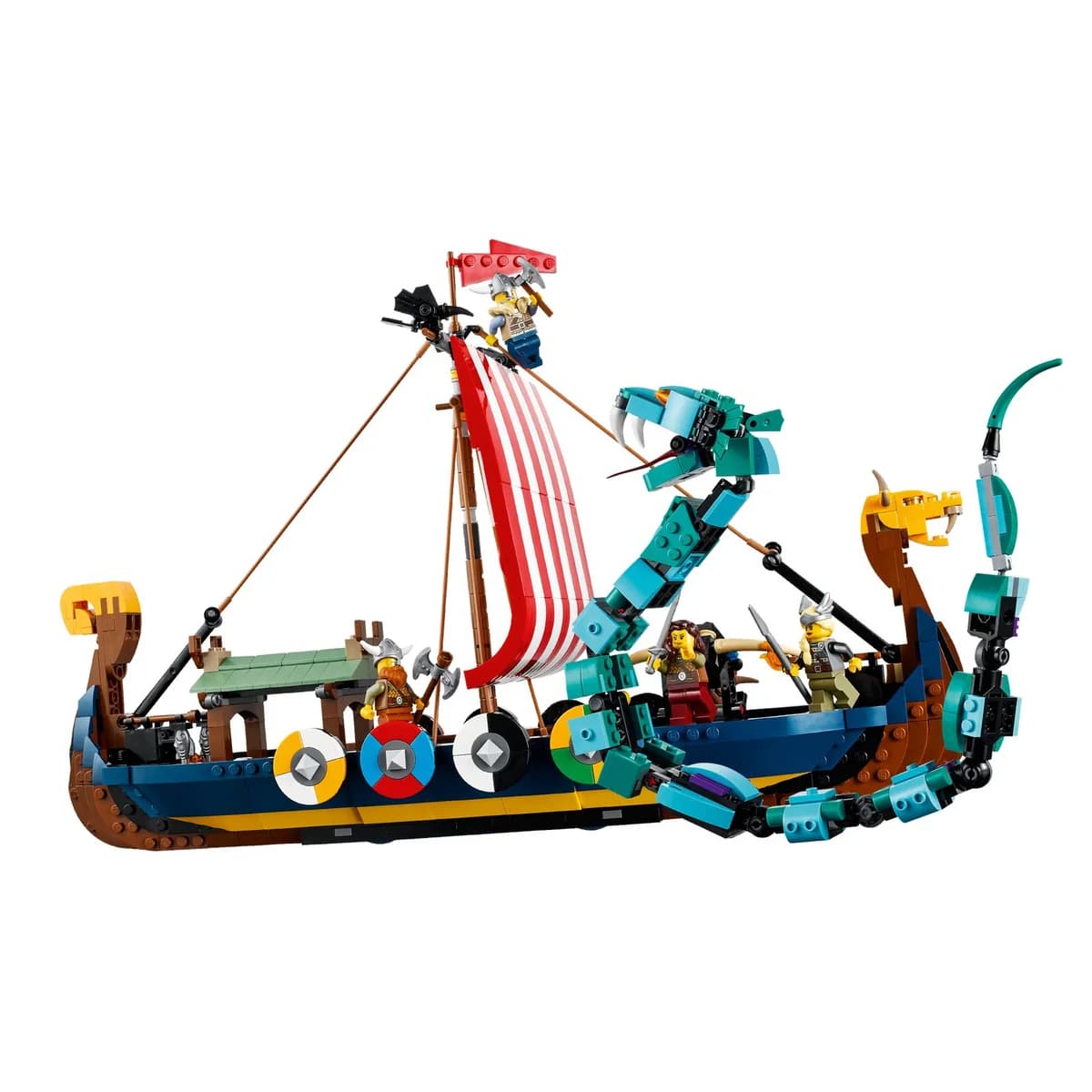 LEGO® Creator 3w1™ 31132 Statek Wikingów i Wąż Midgardu, zdjęcie 3
