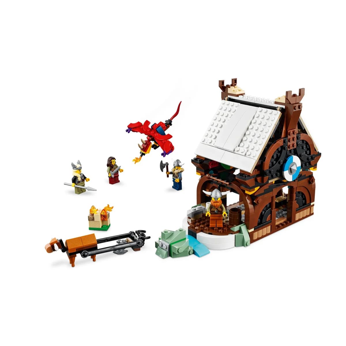 LEGO® Creator 3w1™ 31132 Statek Wikingów i Wąż Midgardu, zdjęcie 5