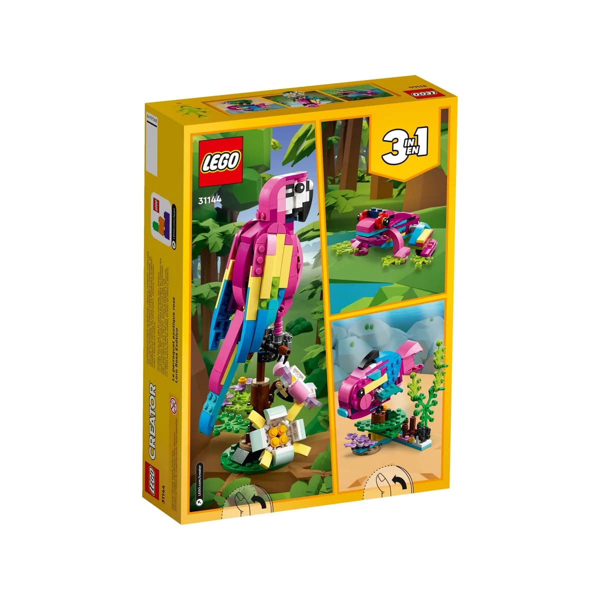 LEGO® Creator 3w1™ 31144 Egzotyczna Różowa Papuga, zdjęcie 2
