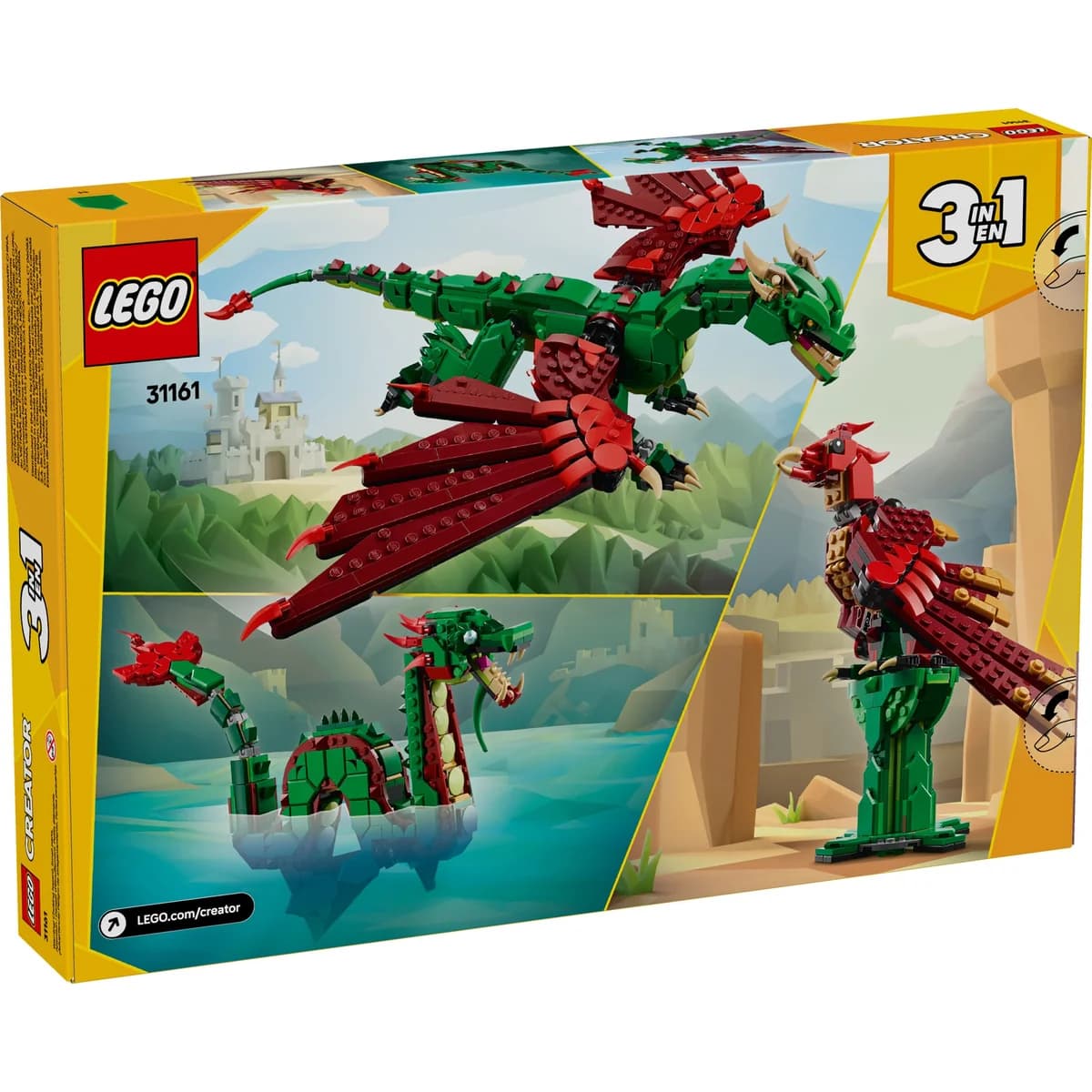 LEGO® Creator 3w1™ 31161 Średniowieczny Smok, zdjęcie 3