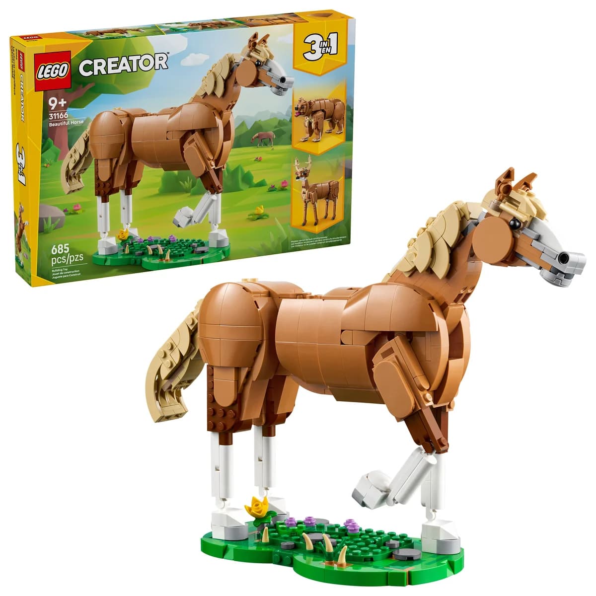 LEGO® Creator 3w1™ 31166 Piękny Koń, zdjęcie 3