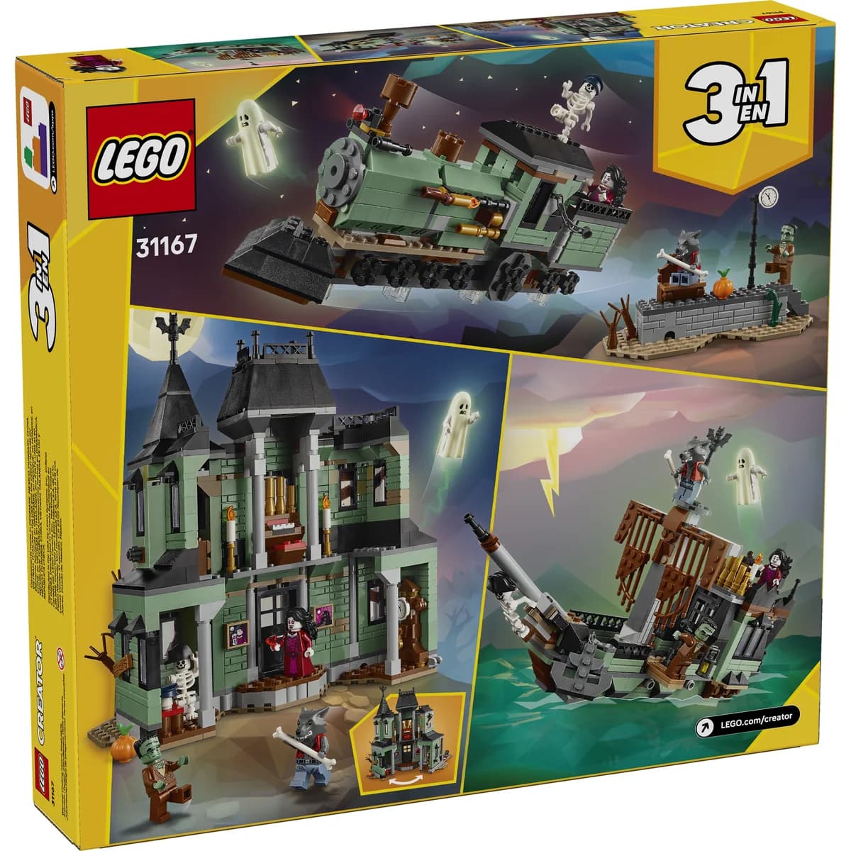 LEGO® Creator 3w1™ 31167 Nawiedzona Rezydencja, zdjęcie 2
