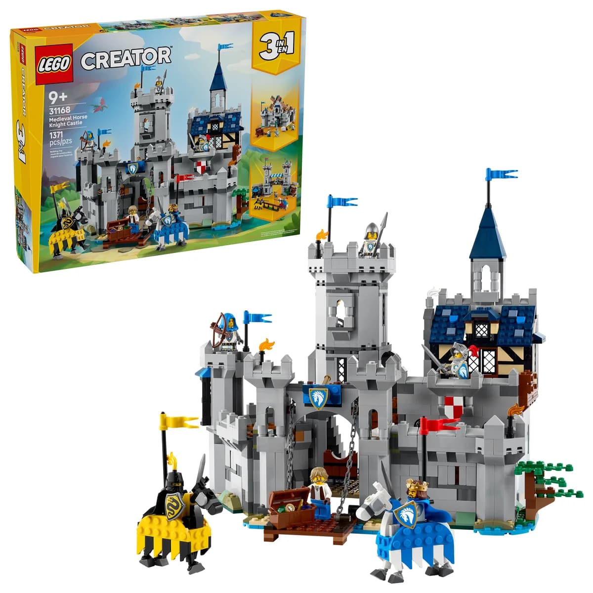 LEGO® Creator 3w1™ 31168 Średniowieczny Zamek Rycerzy Konnych, zdjęcie 3
