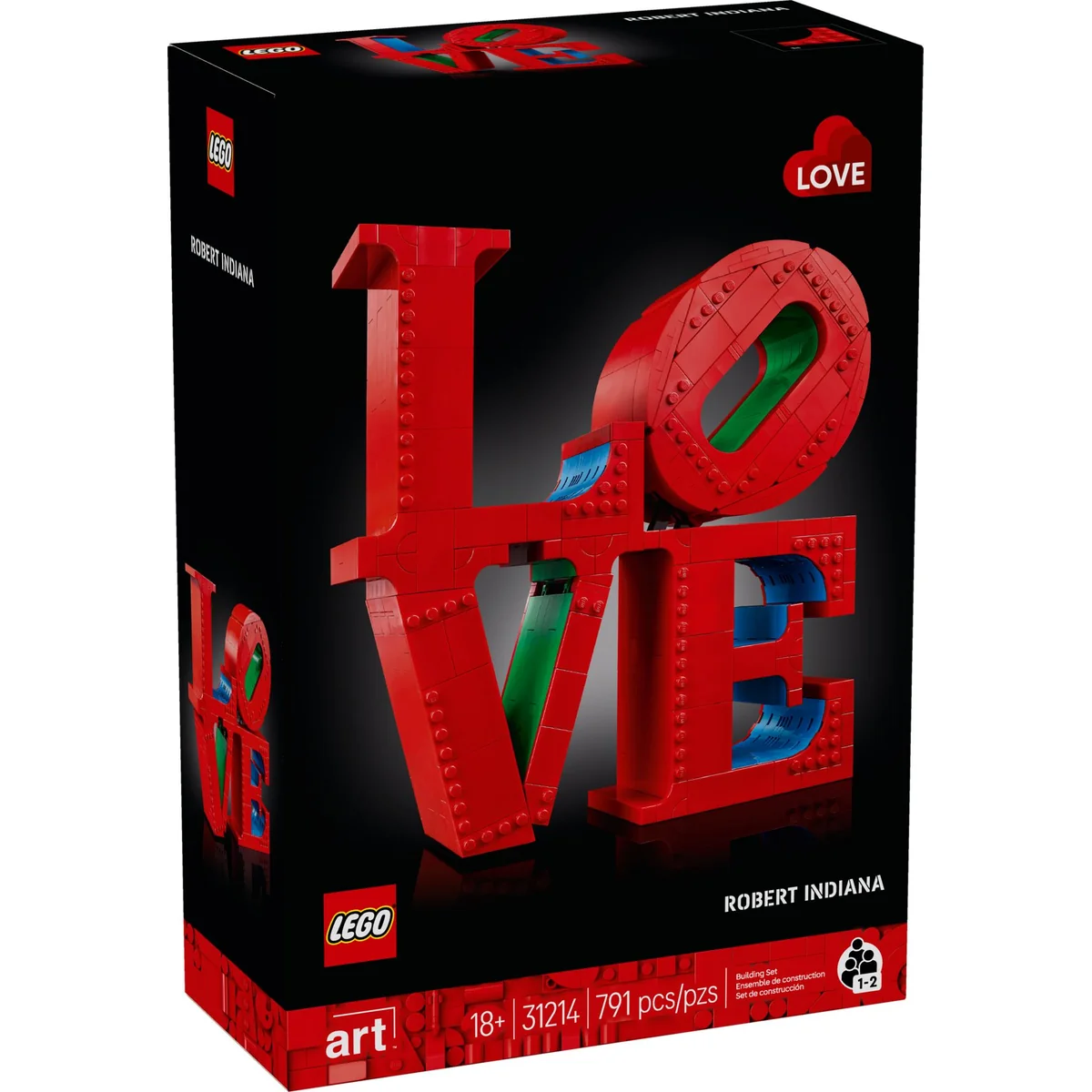 LEGO® Art™ 31214 Love, zdjęcie 2