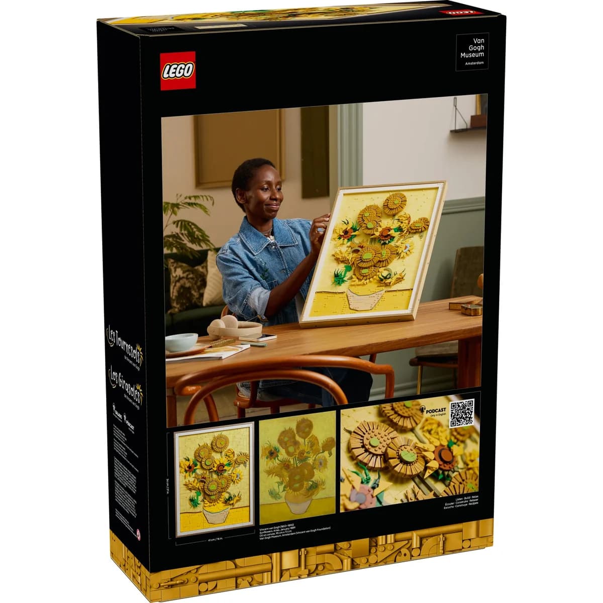 LEGO® Art™ 31215 „Słoneczniki” Vincent Van Gogh, zdjęcie 2