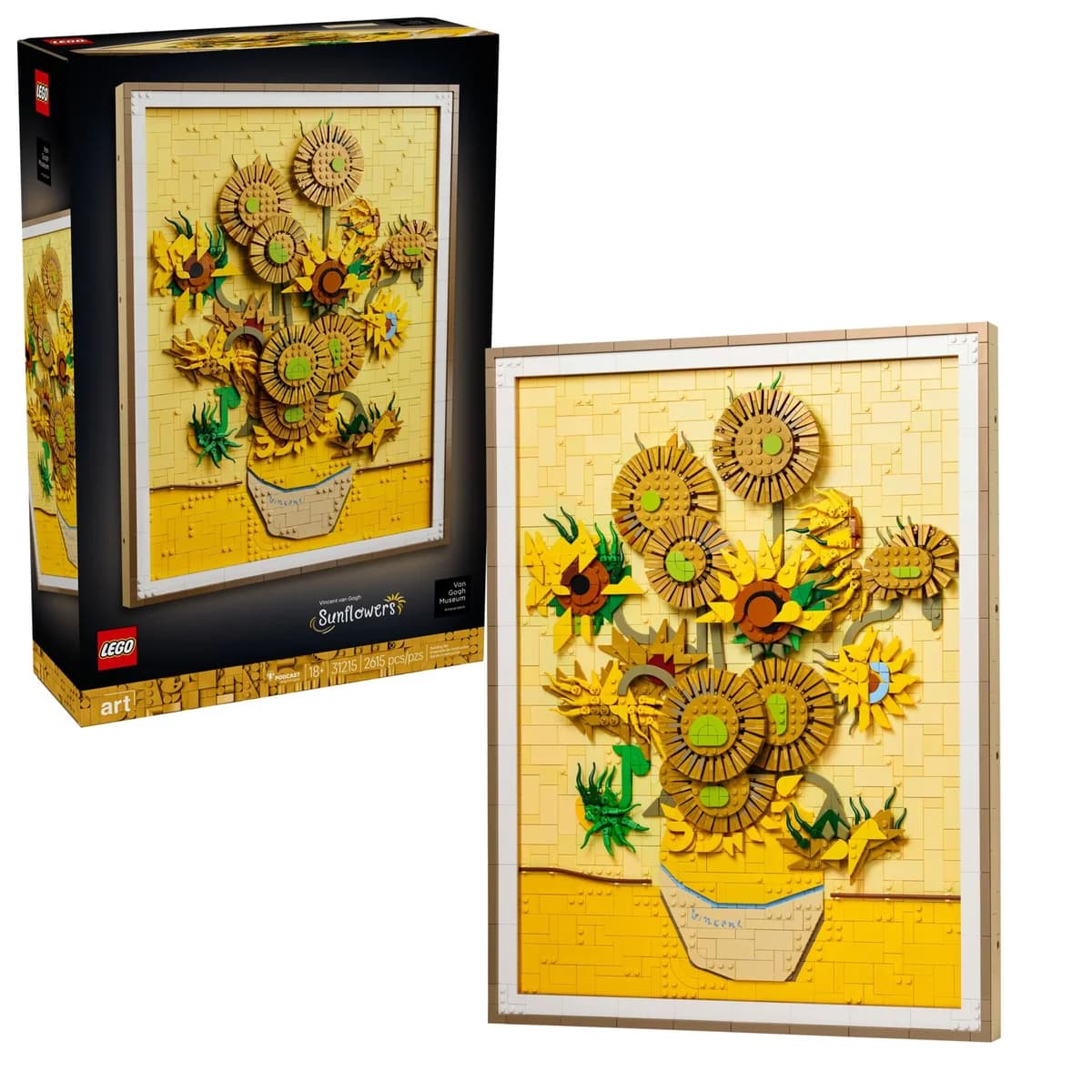 LEGO® Art™ 31215 „Słoneczniki” Vincent Van Gogh, zdjęcie 5