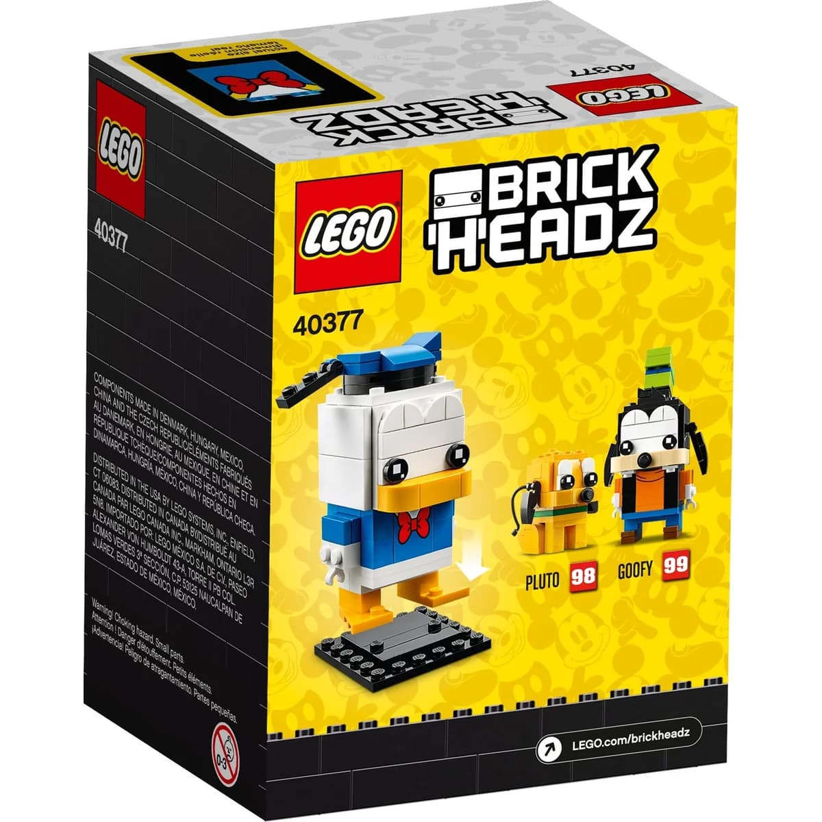 LEGO® BrickHeadz™ 40377 Kaczor Donald, zdjęcie 3