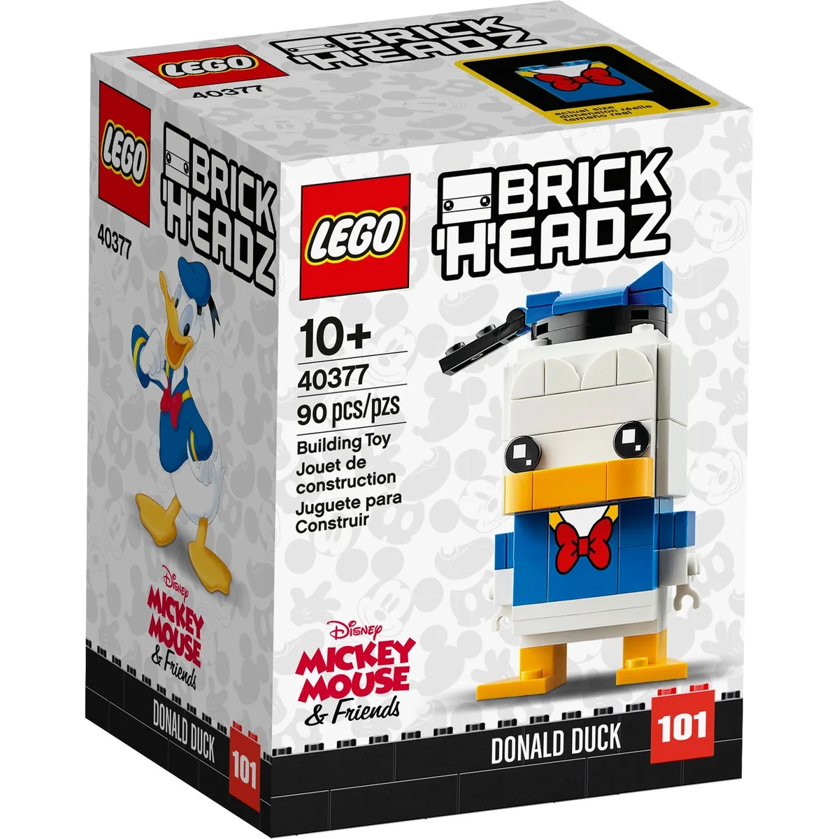 LEGO® BrickHeadz™ 40377 Kaczor Donald, zdjęcie 4