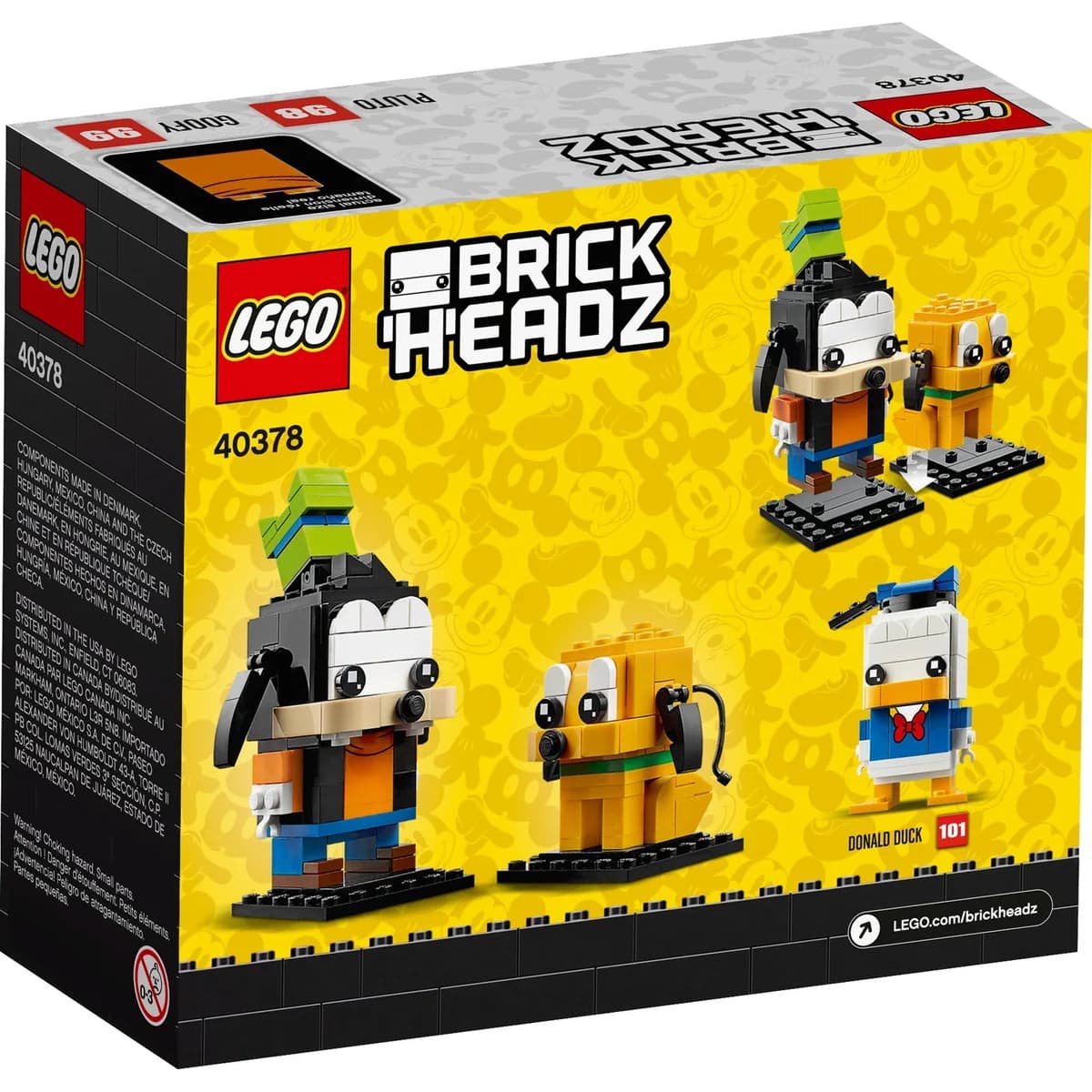 LEGO® BrickHeadz™ 40378 Goofy i Pluto, zdjęcie 4