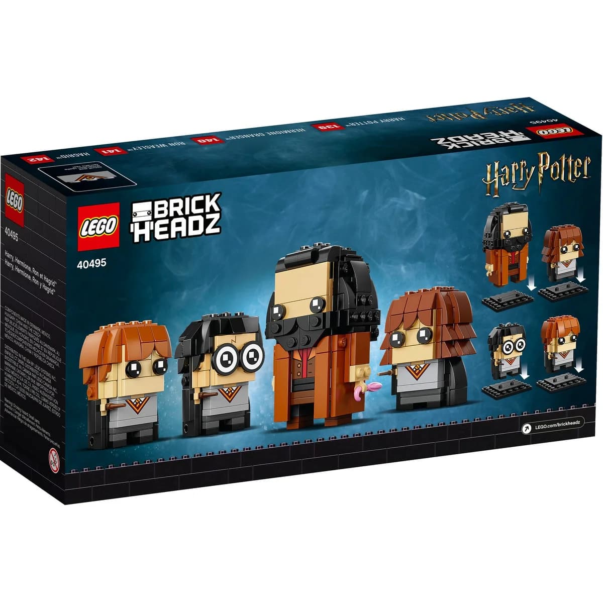 LEGO® BrickHeadz™ 40495 Harry, Hermiona, Ron i Hagrid, zdjęcie 2