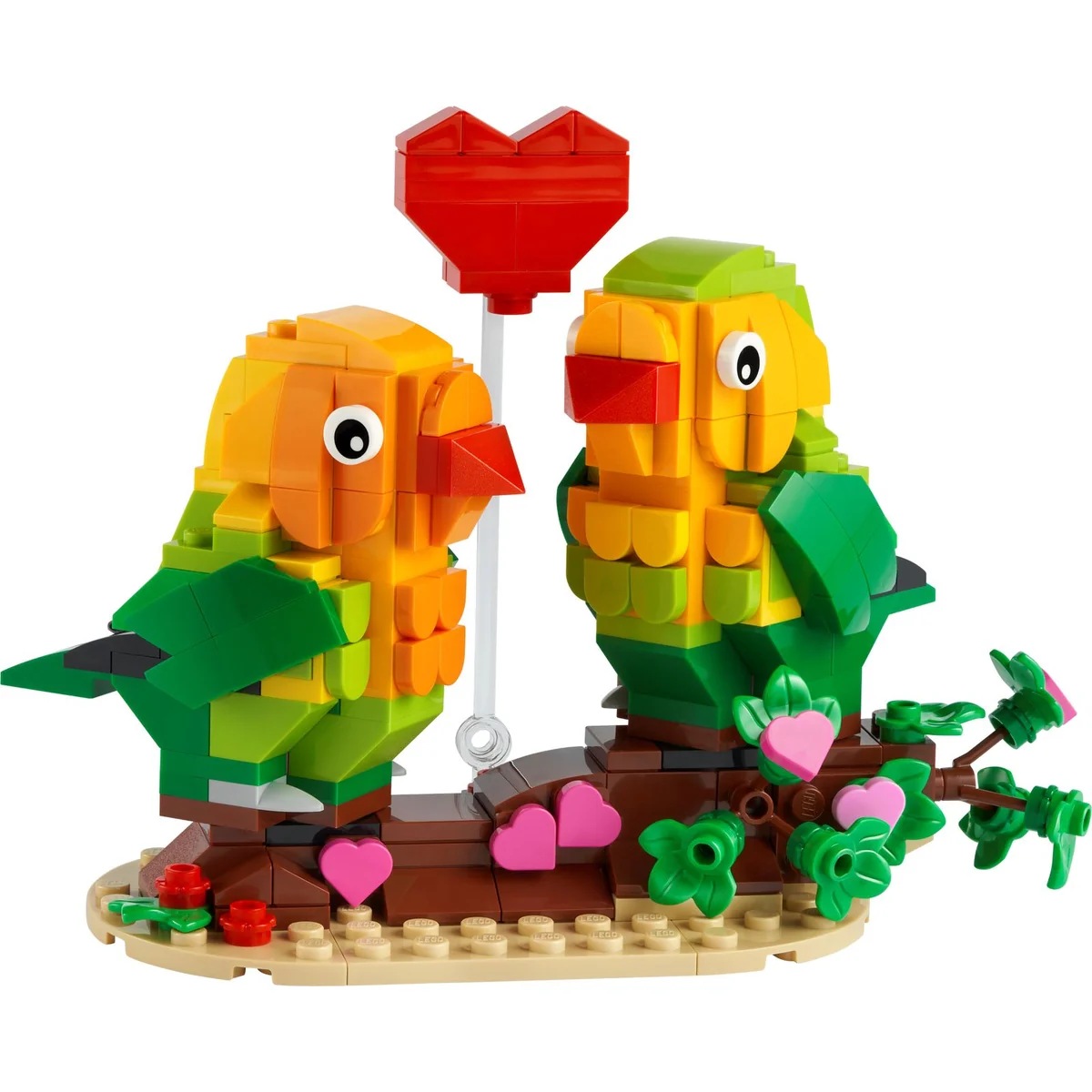 LEGO® Seasonal™ 40522 Walentynkowe Papużki Nierozłączki