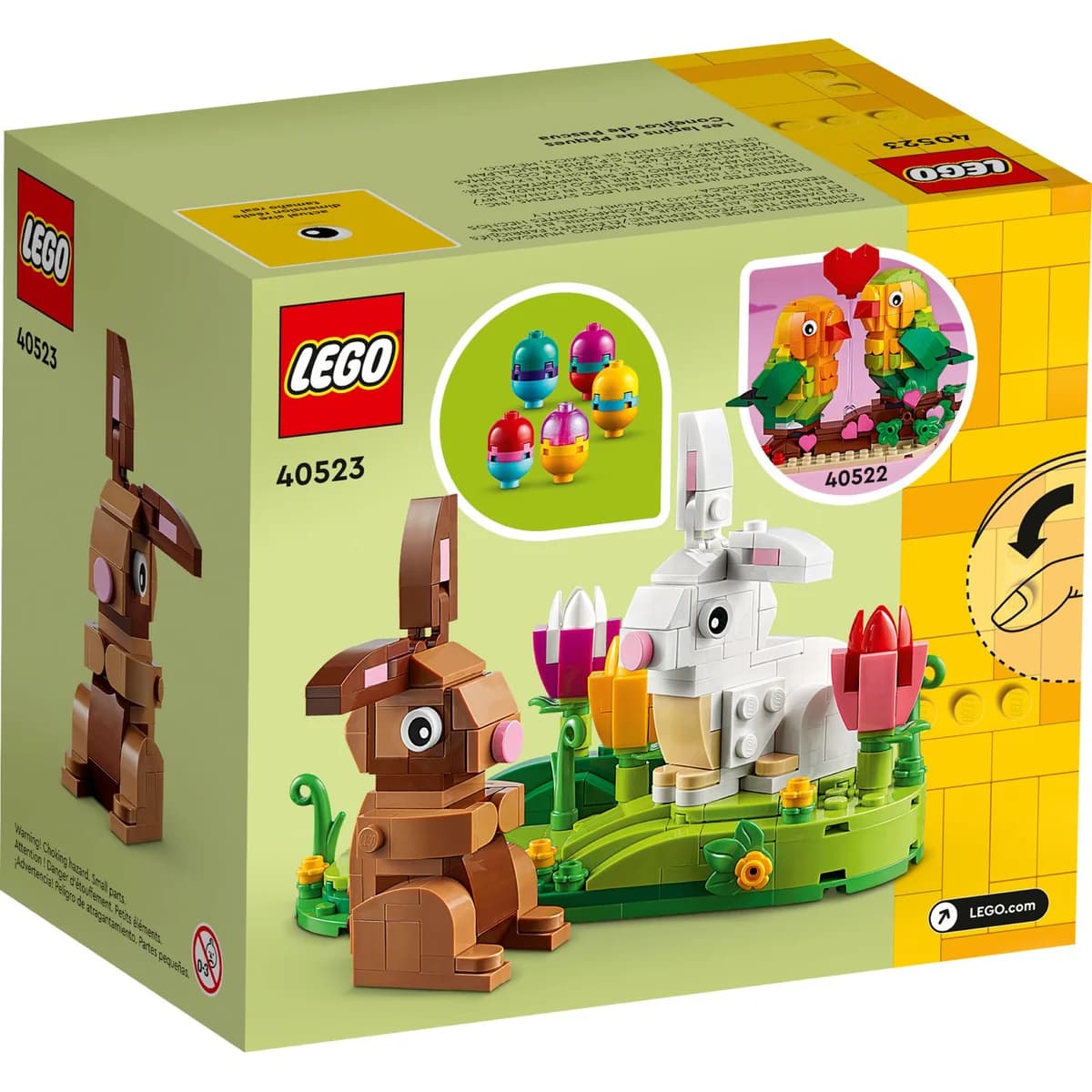 LEGO® Seasonal™ 40523 Wielkanocne Zajączki, Dekoracja, zdjęcie 2
