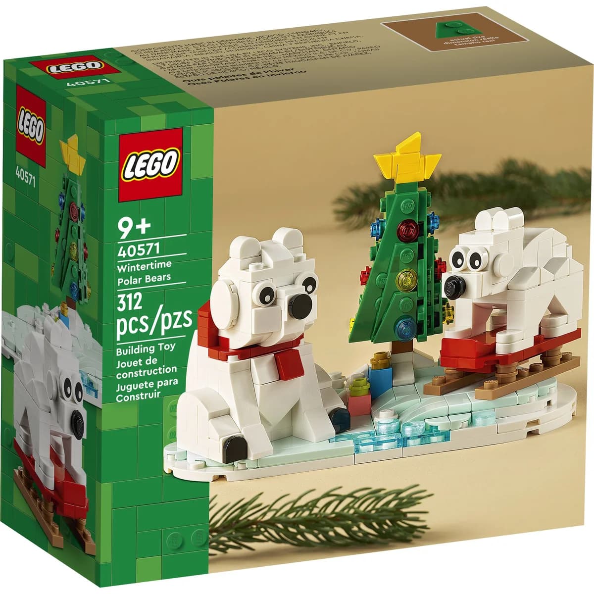 LEGO® Seasonal™ 40571 Zimowe Niedźwiedzie Polarne, zdjęcie 3