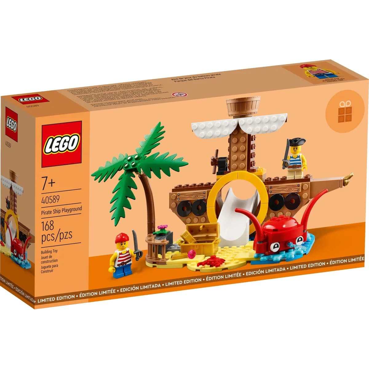 LEGO® Promocyjne 40589 Plac zabaw ze statkiem pirackim - zestaw dodatkowy VIP, zdjęcie 3