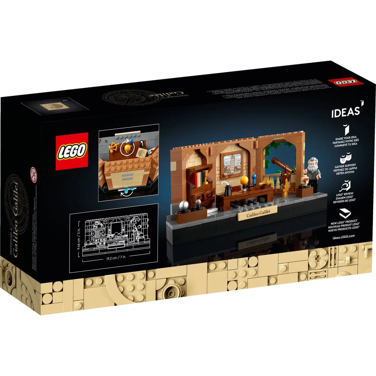 LEGO® Ideas™ 40595 Hołd dla Galileusza, zdjęcie 2