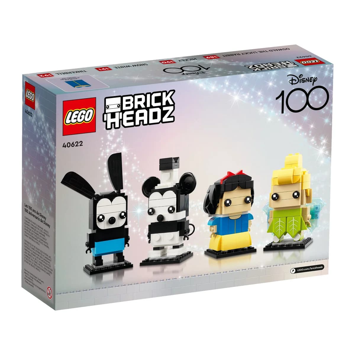 LEGO® BrickHeadz™ 40622 Disney 100. Uroczystość, zdjęcie 2