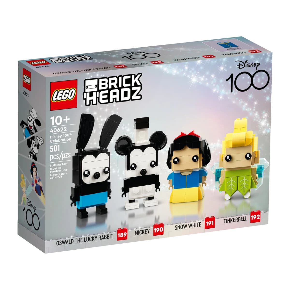 LEGO® BrickHeadz™ 40622 Disney 100. Uroczystość, zdjęcie 4