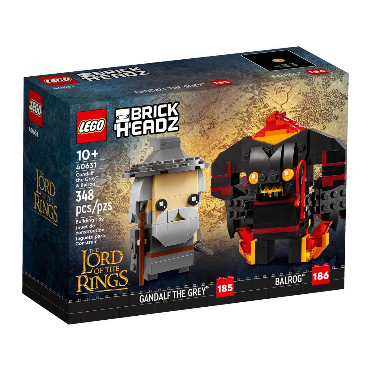 LEGO® BrickHeadz™ 40631 Gandalf Szary i Balrog, zdjęcie 4