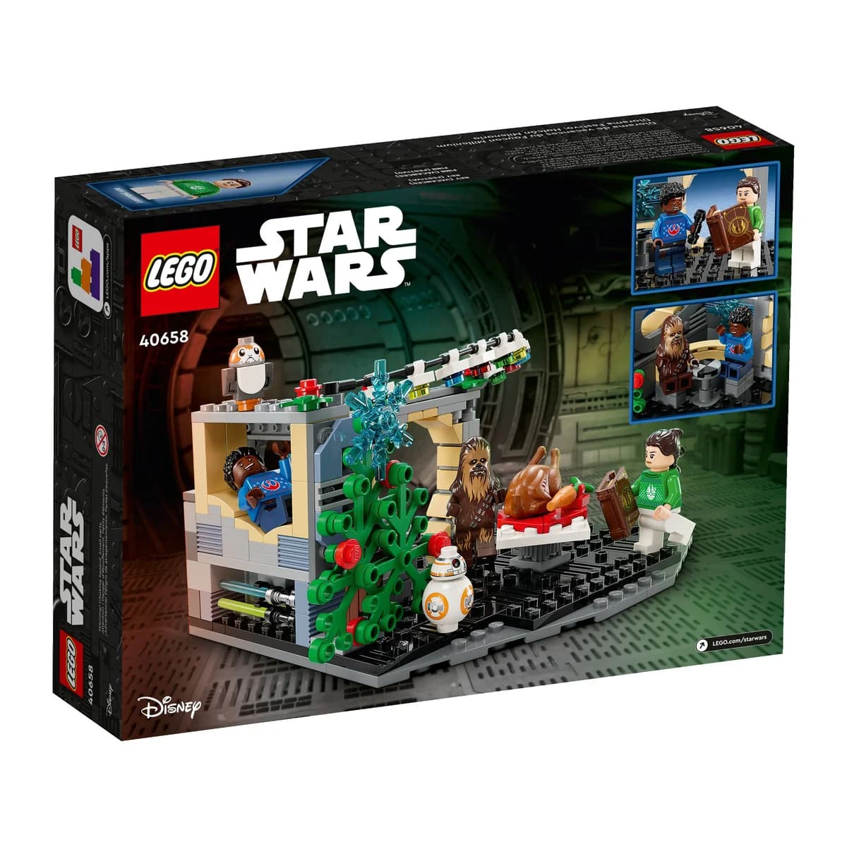LEGO® Star Wars™ 40658 Świąteczna diorama z Sokołem Millennium, zdjęcie 2