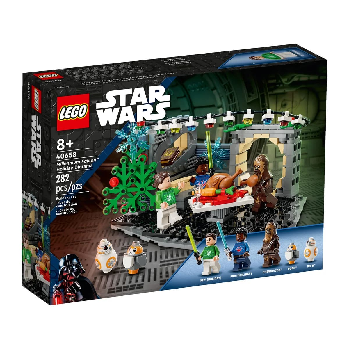LEGO® Star Wars™ 40658 Świąteczna diorama z Sokołem Millennium, zdjęcie 3