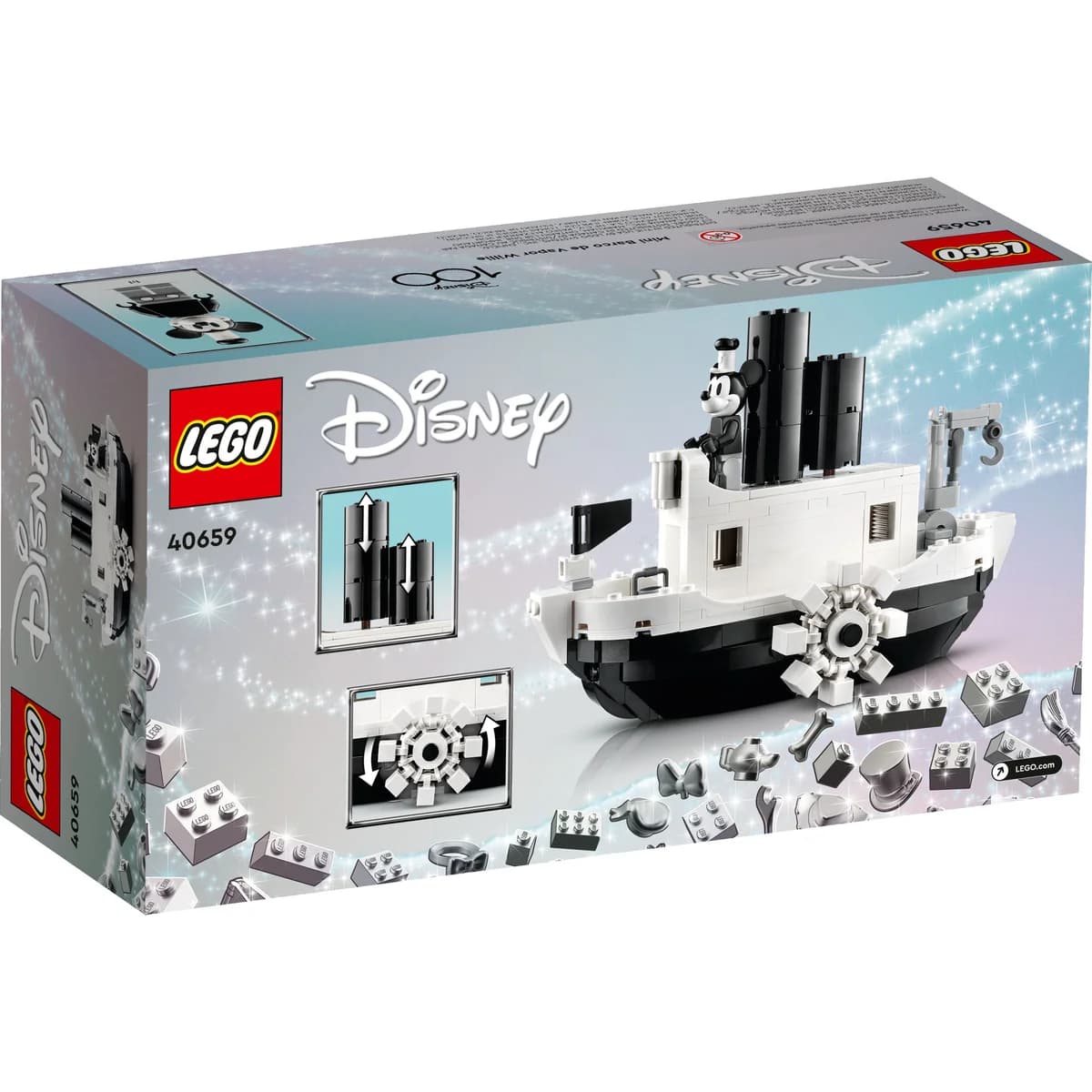 LEGO® Disney™ 40659 Mini Parowiec Willie, zdjęcie 2