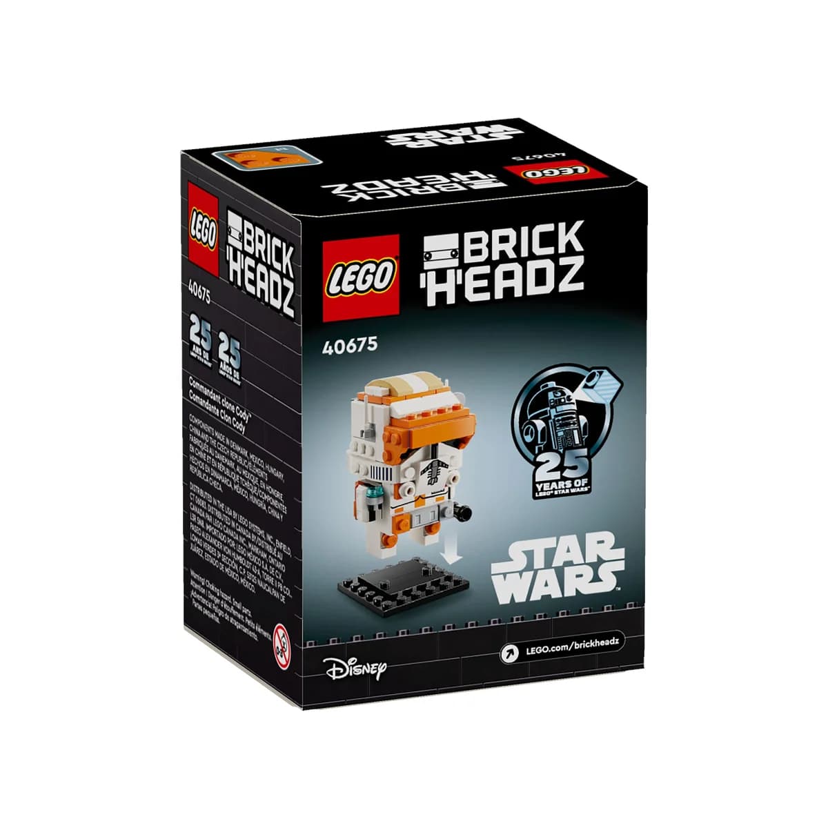 LEGO® BrickHeadz™ 40675 Dowódca klonów Cody, zdjęcie 2