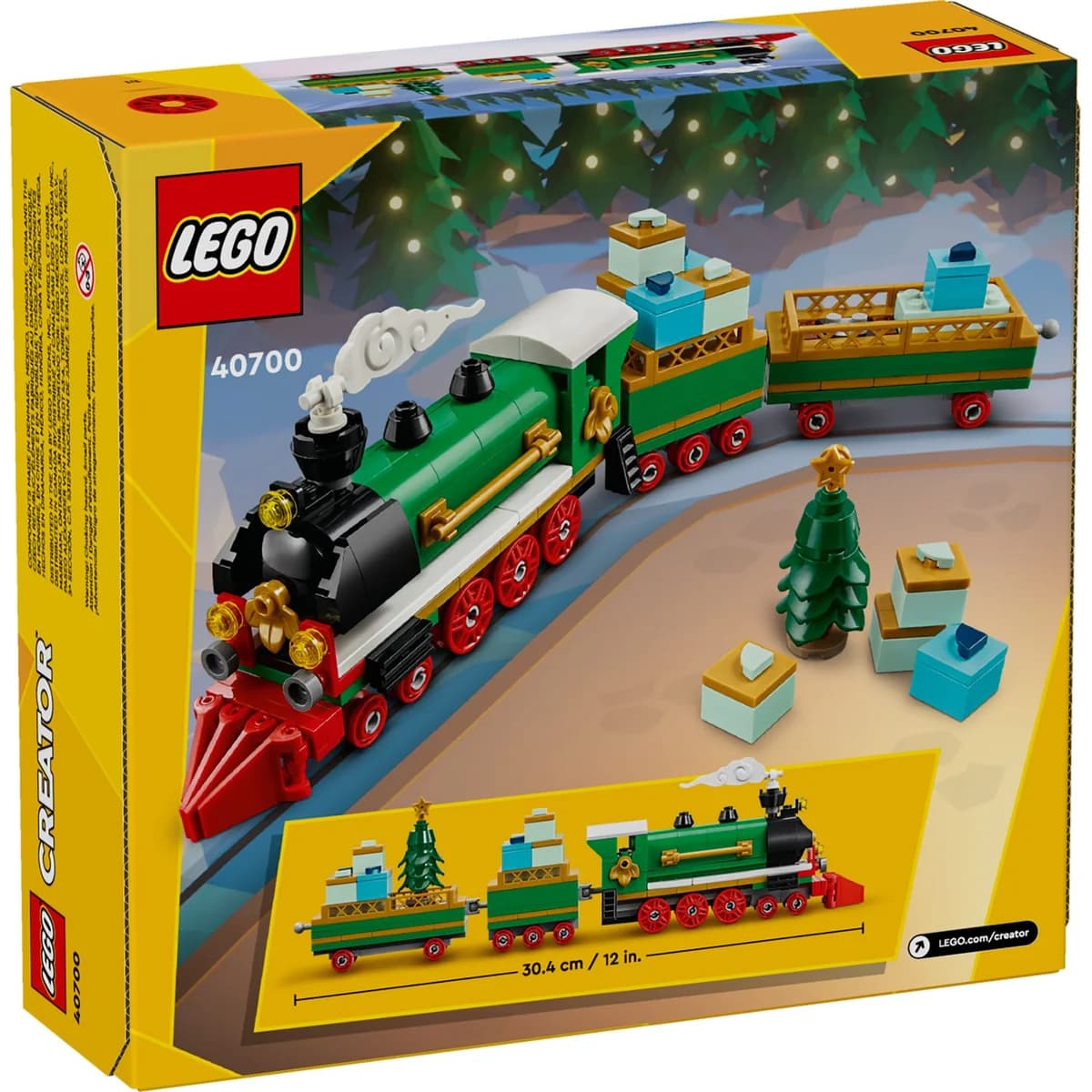 LEGO® Promocyjne 40700 Zimowy pociąg świąteczny, zdjęcie 2