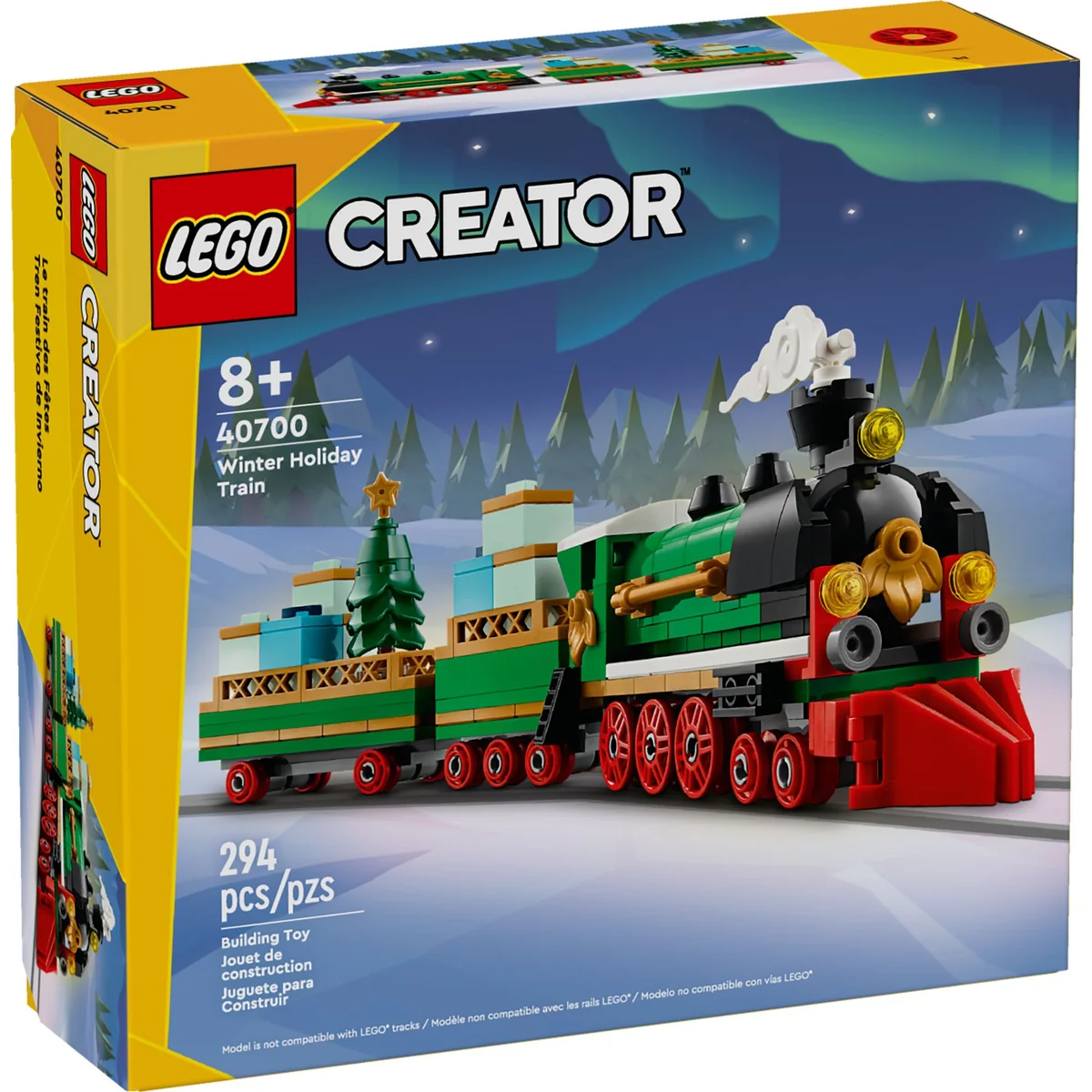 LEGO® Promocyjne 40700 Zimowy pociąg świąteczny, zdjęcie 3
