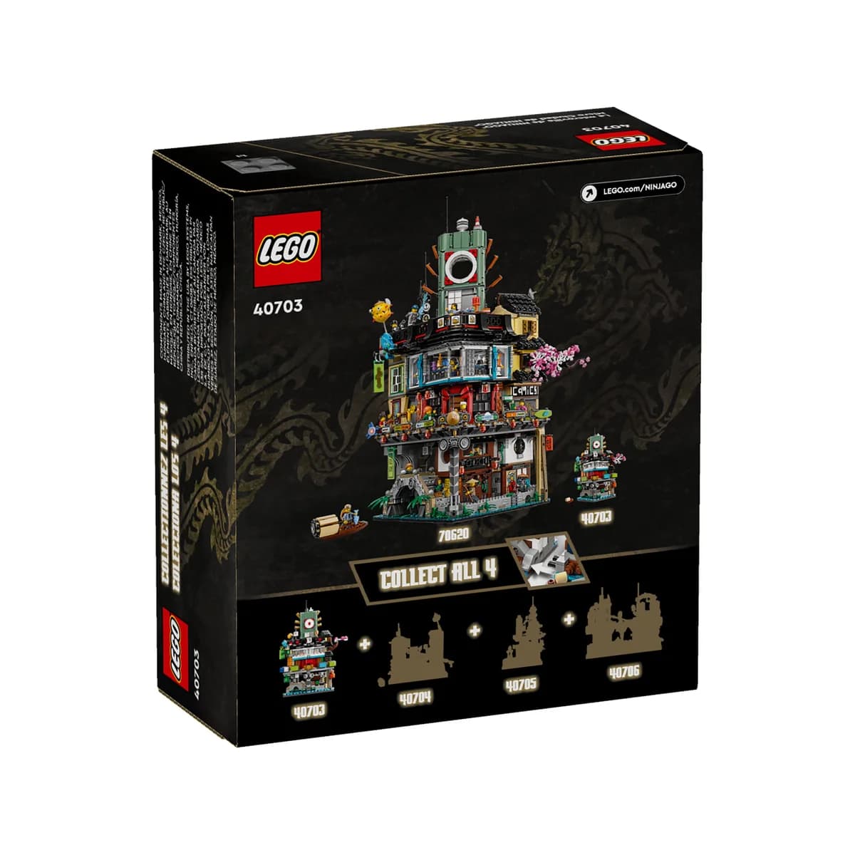 LEGO® NINJAGO™ 40703 Mikro Miasto NINJAGO®, zdjęcie 2