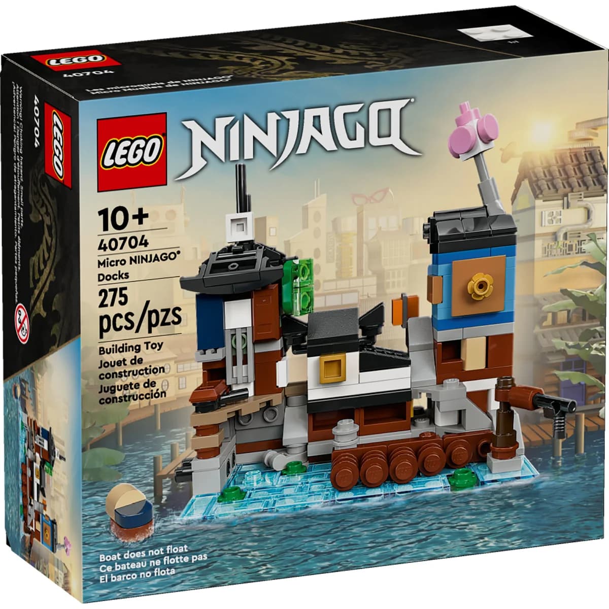 LEGO® NINJAGO™ 40704 Mikro Doki Miasta NINJAGO, zdjęcie 2