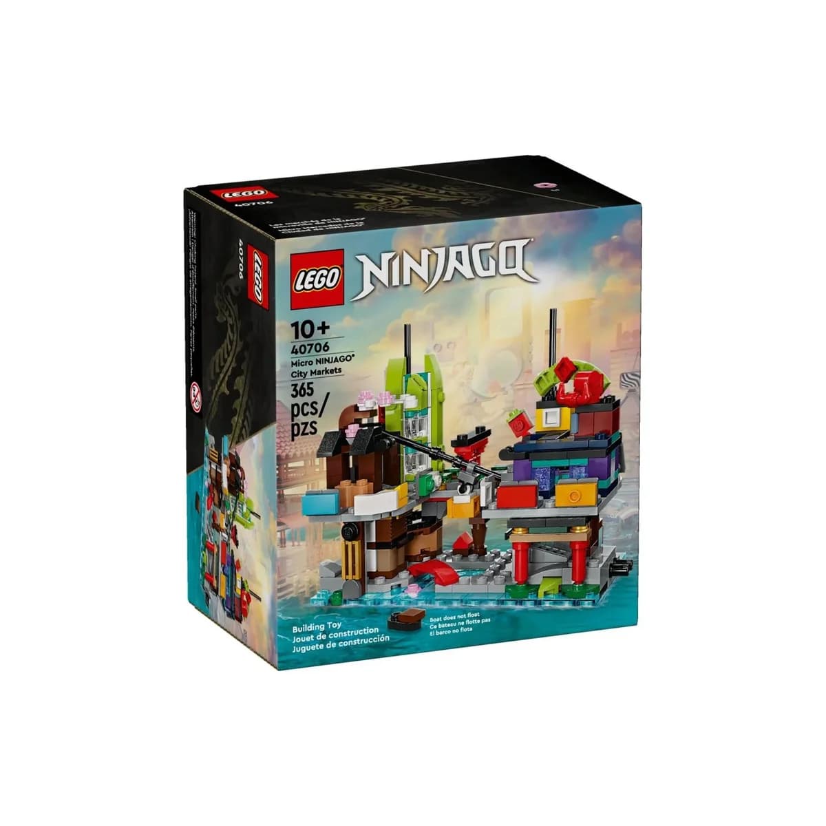 LEGO® NINJAGO™ 40705 Micro Ogrody Miasta NINJAGO, zdjęcie 3