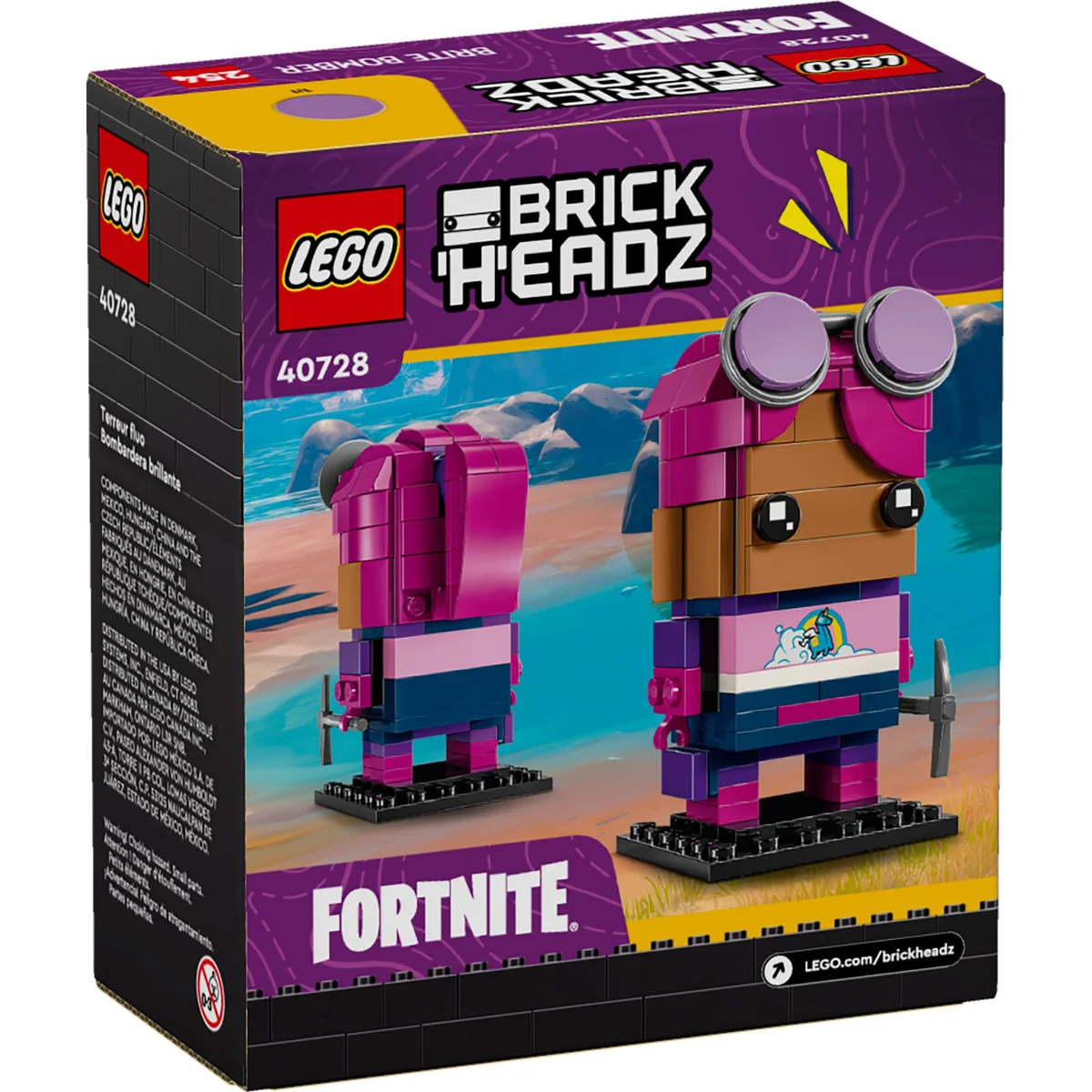 LEGO® BrickHeadz™ 40728 Bombowe Barwy, zdjęcie 2