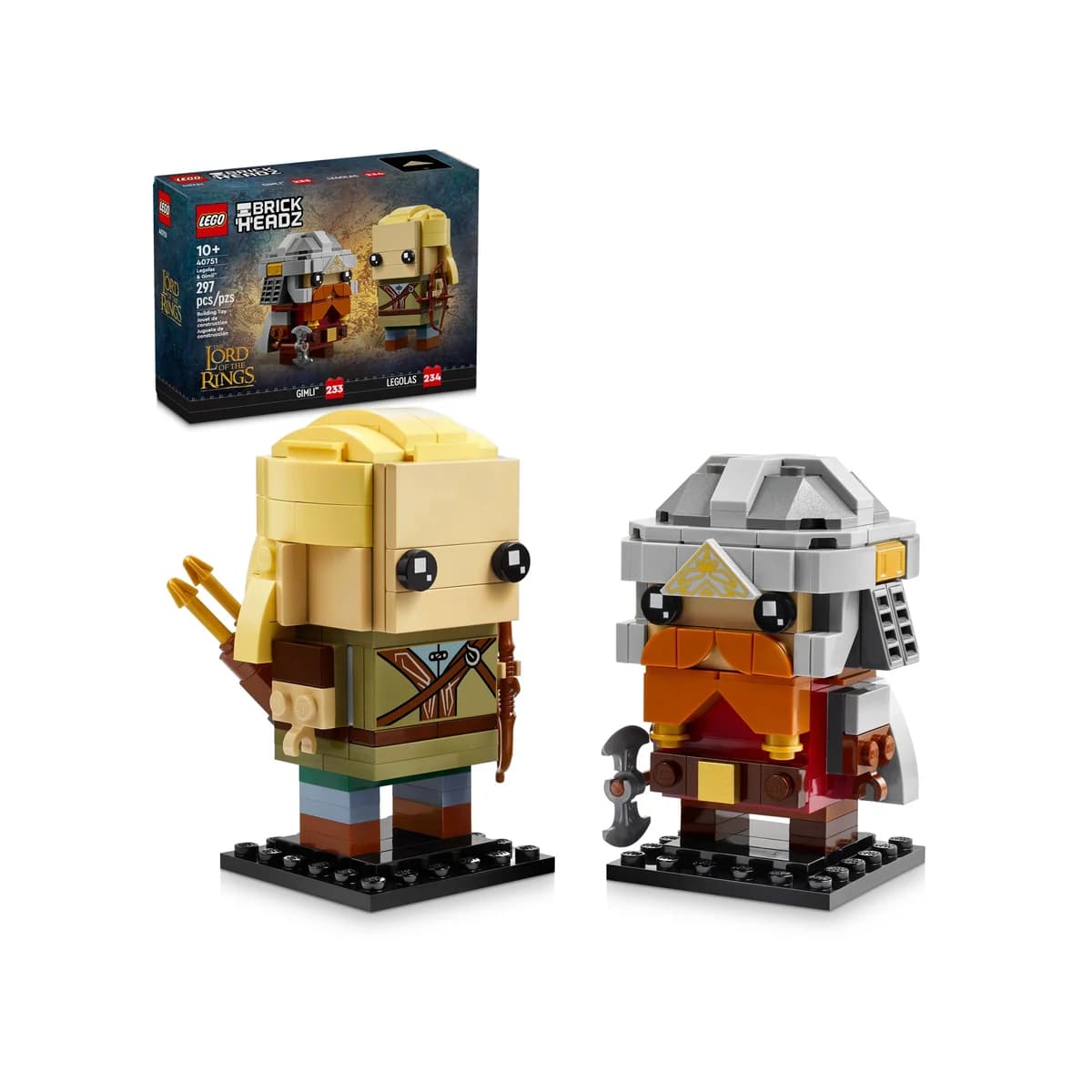 LEGO® BrickHeadz™ 40751 Legolas i Gimli, zdjęcie 4