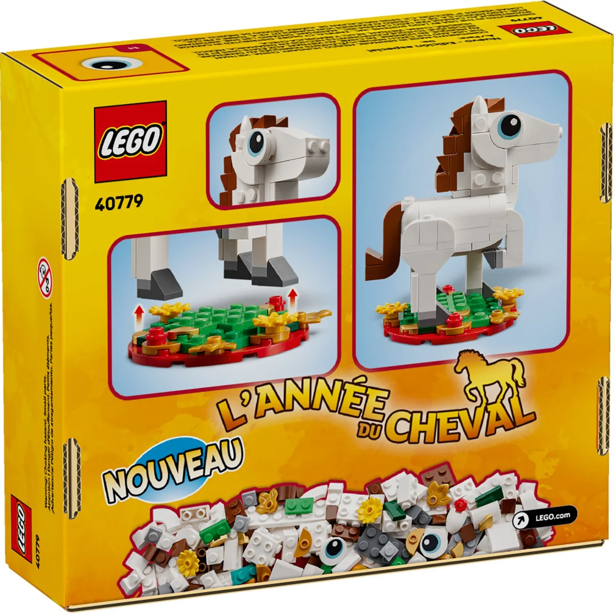 LEGO® Iconic™ 40779 Rok konia, zdjęcie 2