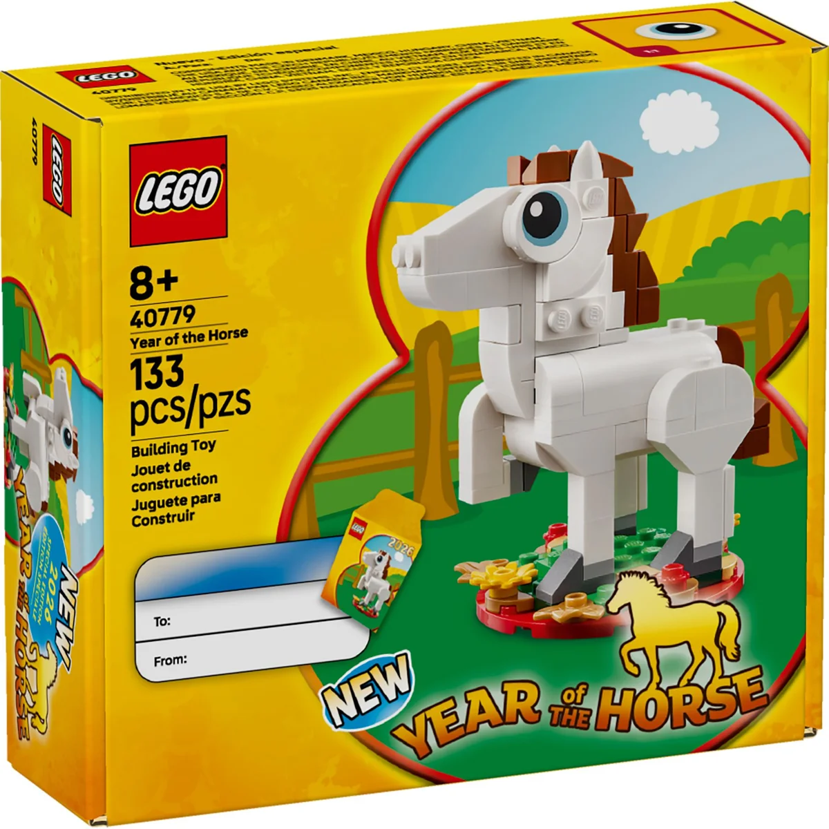 LEGO® Iconic™ 40779 Rok konia, zdjęcie 3