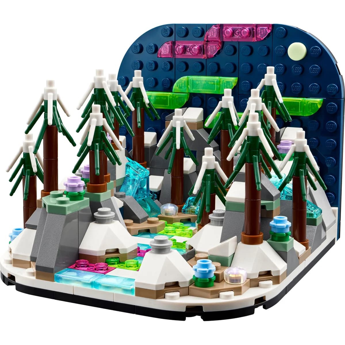 LEGO® Miscellaneous™ 40785 Diorama z Zorzą Polarną